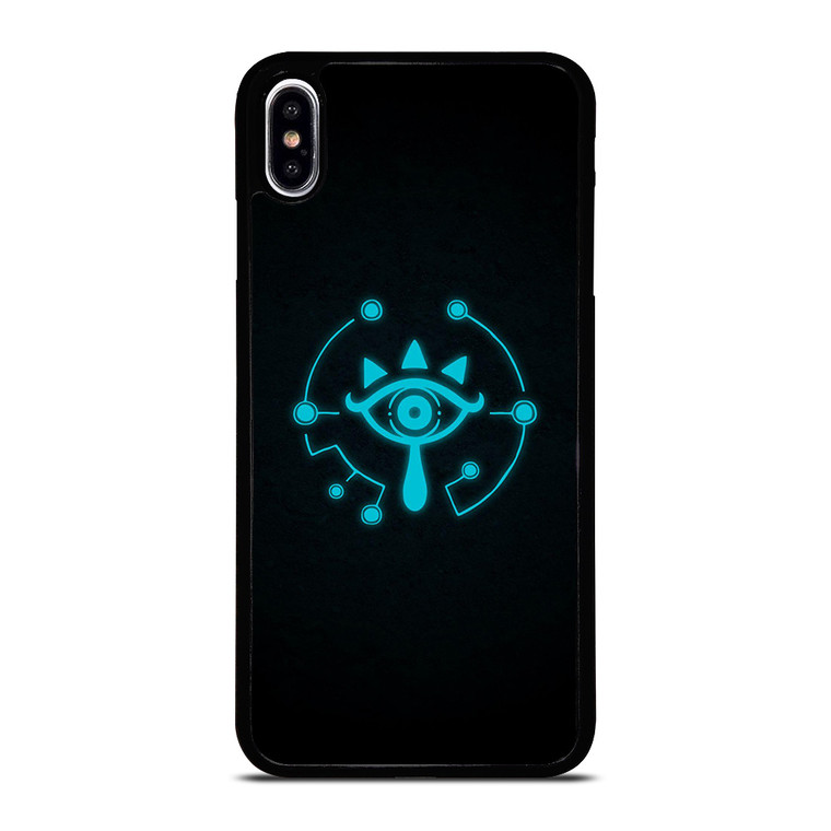 LEGEND OF ZELDA SHEIKAH SLATE EYE LOGO BLUE iPhone XS Max Case