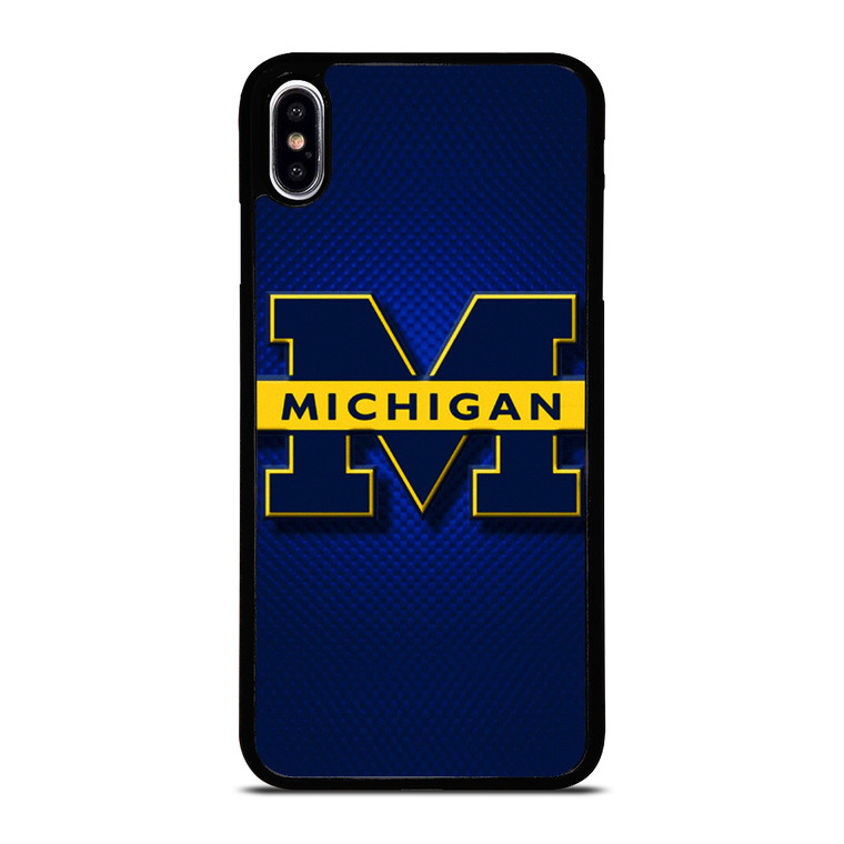 MICHIGAN WOLVERINE SYMBOL LOGO iPhone XS Max Case