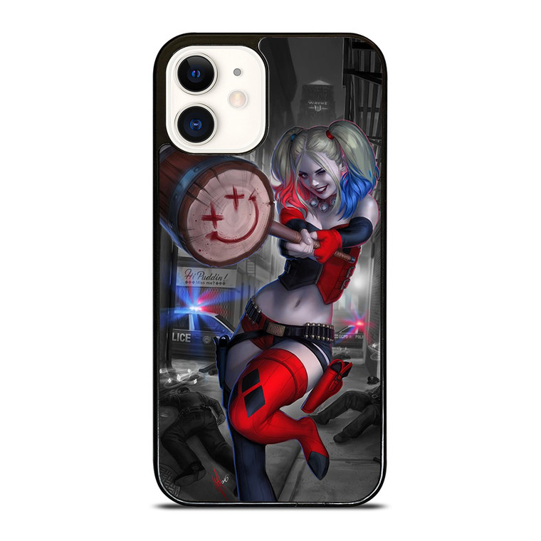 HARLEY QUINN HAMMER iPhone 12 Case