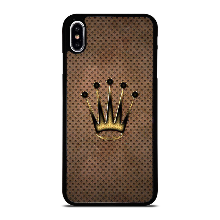ROLEX LOGO GOLD iPhone XS Max Case ROLEX LOGO GOLD iPhone XS Max Case