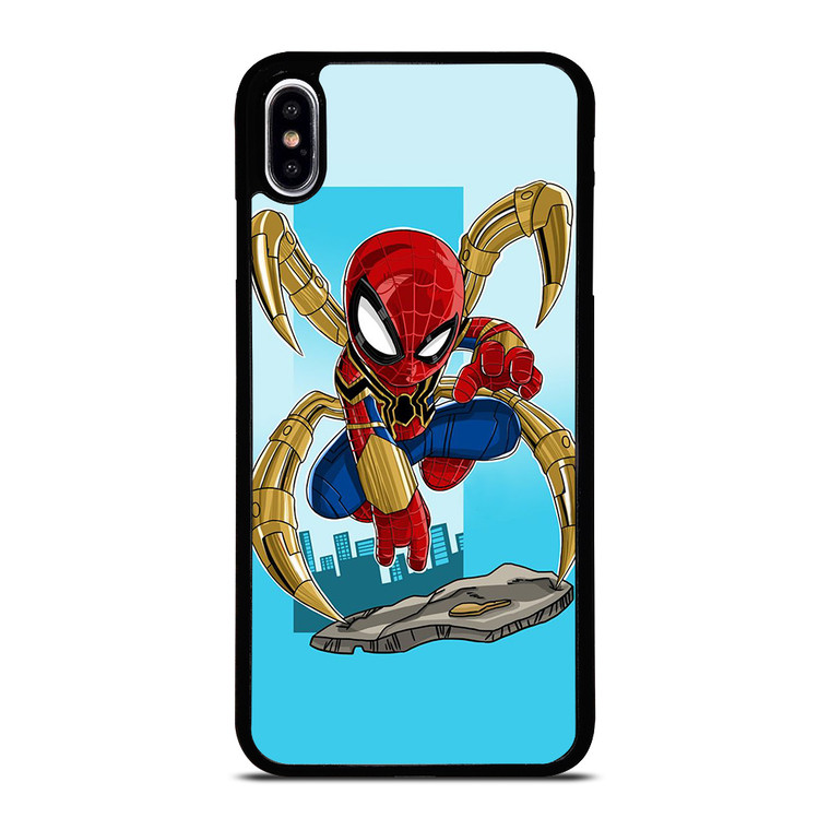 SPIDERMAN IRON SPIDER KAWAII MARVEL iPhone XS Max Case