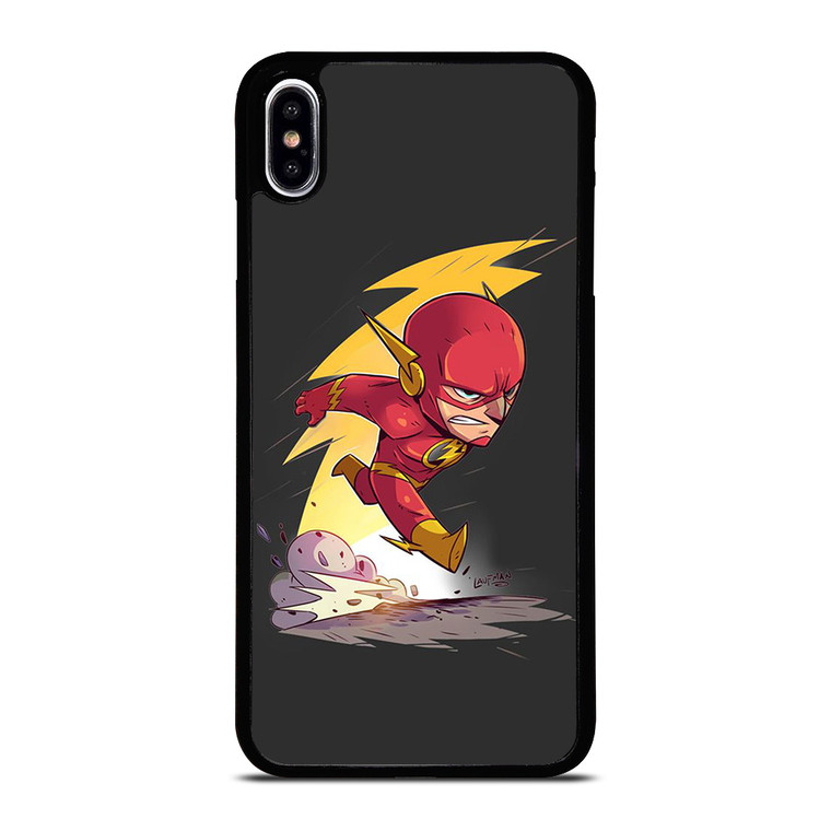 THE FLASH CARTOON KAWAII DC iPhone XS Max Case