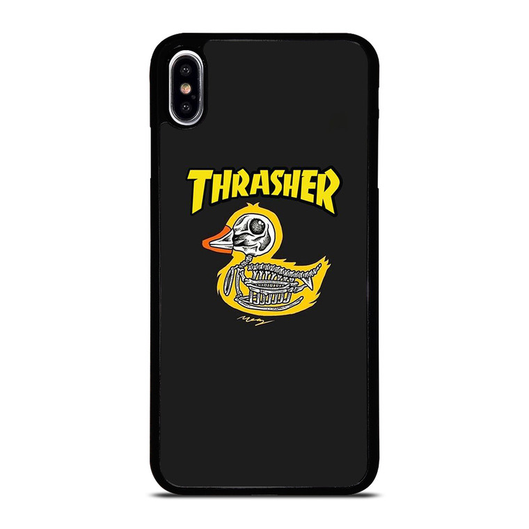 THRASHER SKATEBOARD MAGAZINE DUCK iPhone XS Max Case