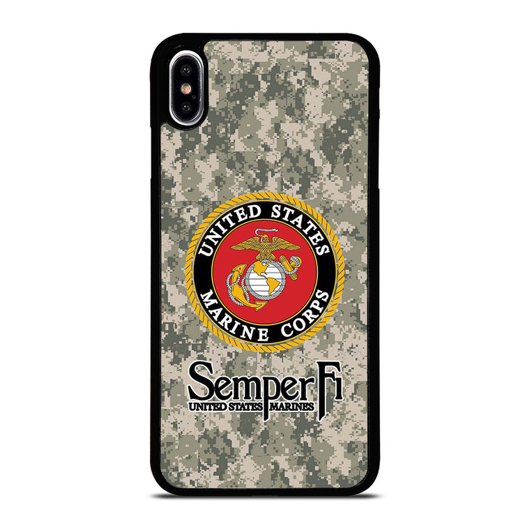 USMC US MARINE CORPS SEMPER iPhone XS Max Case