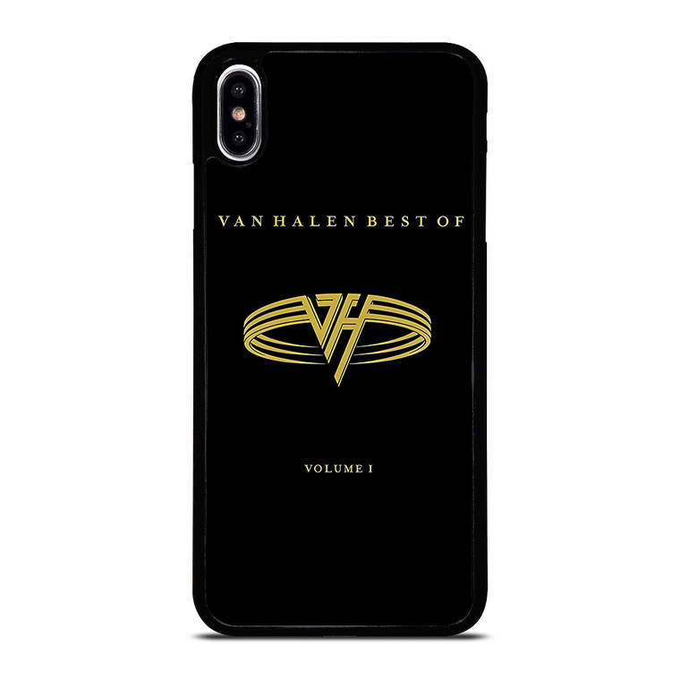 VAN HALLEN BEST OF ALBUM LOGO iPhone XS Max Case