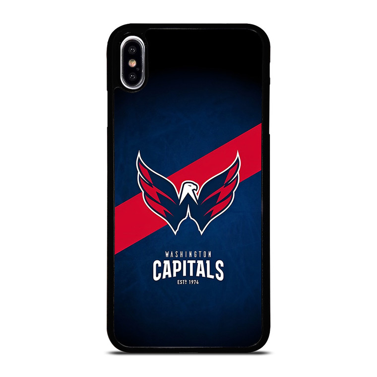 WASHINGTON CAPITALS LOGO NHL HOCKEY CLUB iPhone XS Max Case