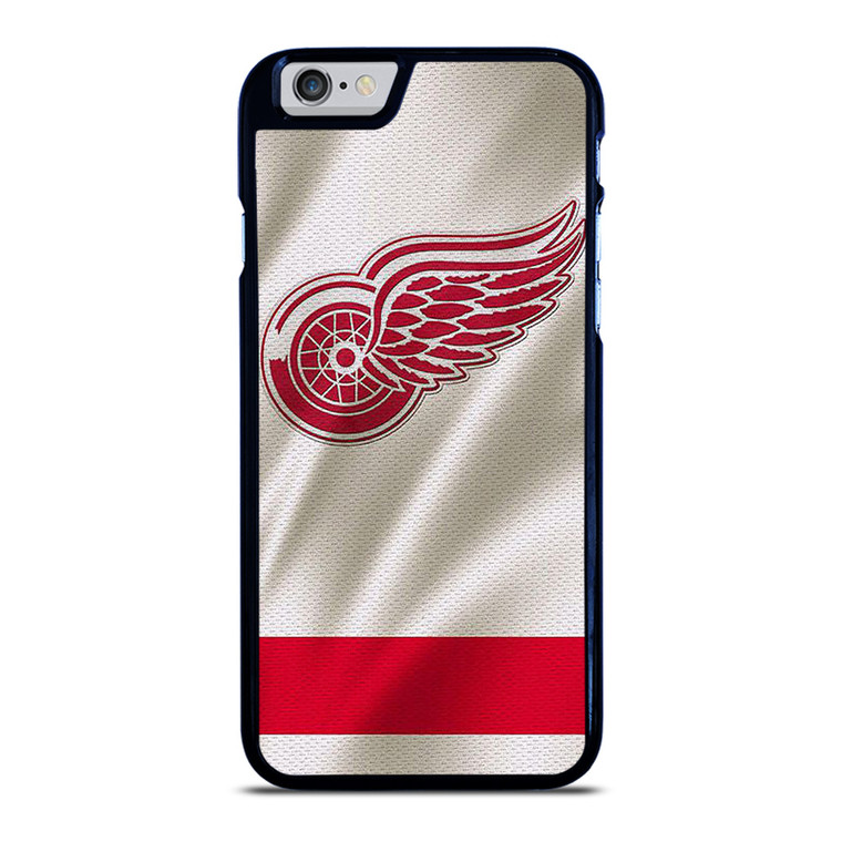 DETROIT RED WINGS HOCKEY TEAM JERSEY LOGO iPhone 6 / 6S Case