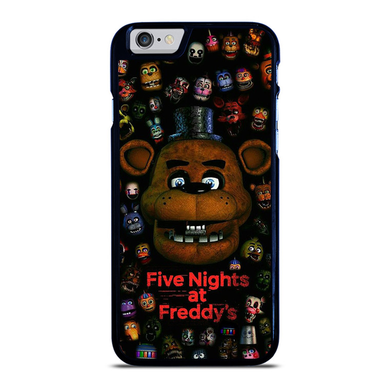 FIVE NIGHTS AT FREDDY'S FNAF FACES iPhone 6 / 6S Case