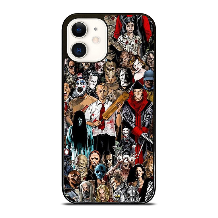 HORROR MOVIE COLLAGE iPhone 12 Case