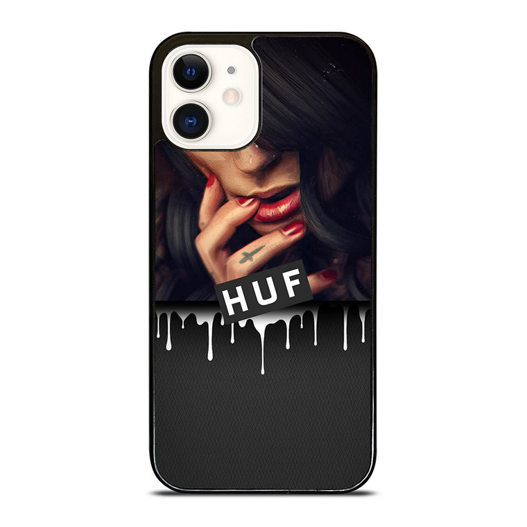 HUF GIRL ILLUSTRATION iPhone 12 Case HUF GIRL ILLUSTRATION iPhone 12 Case