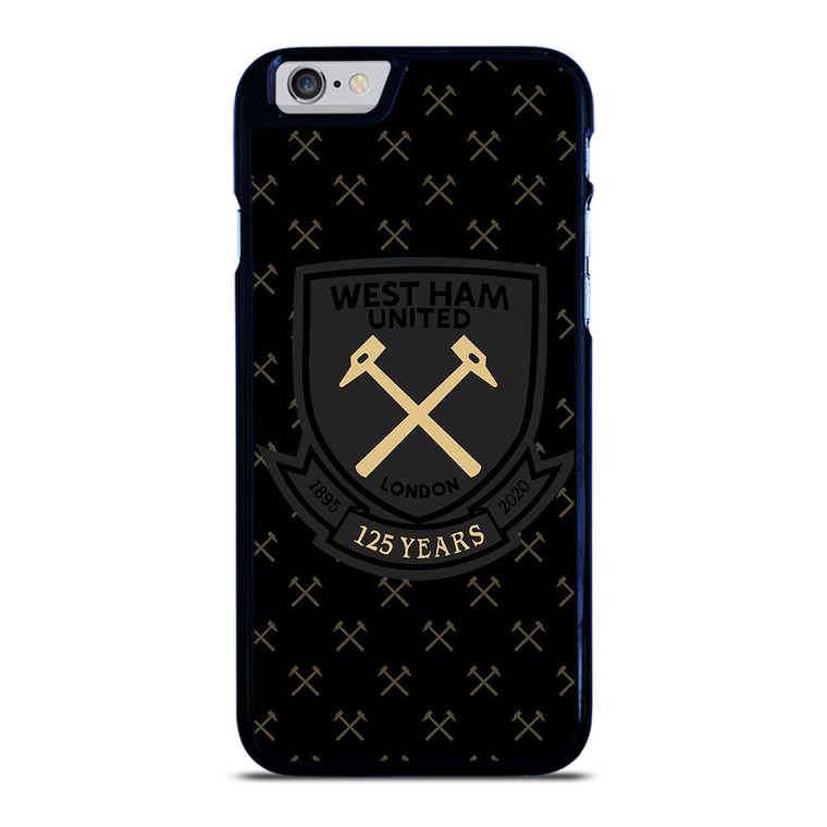 WEST HAM UNITED BLACK LOGO iPhone 6 / 6S Case