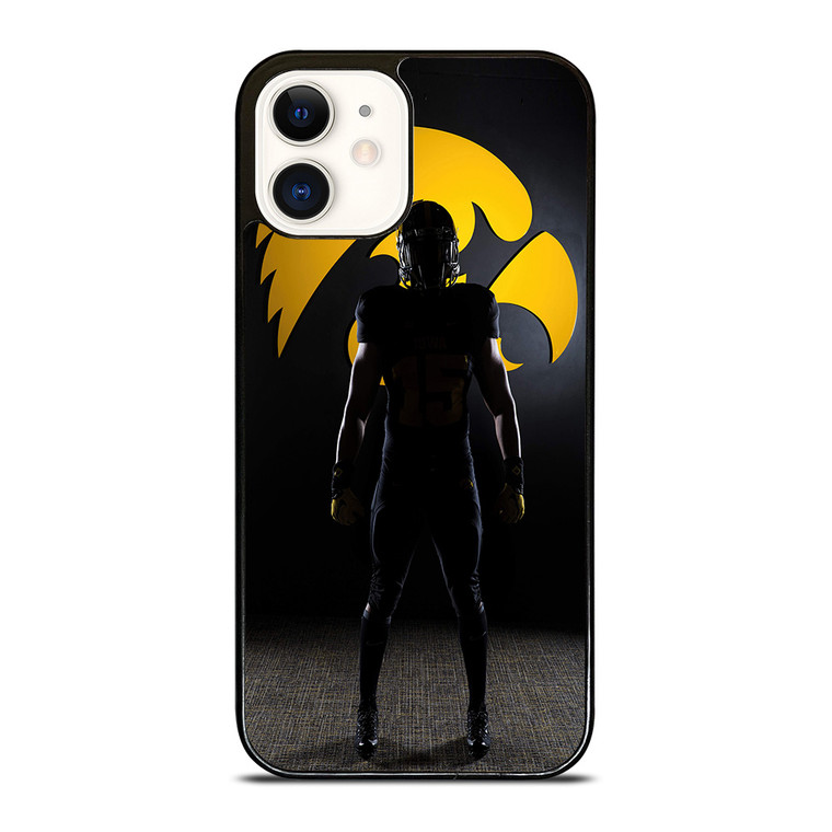 IOWA HAWKEYES COLLEGE iPhone 12 Case