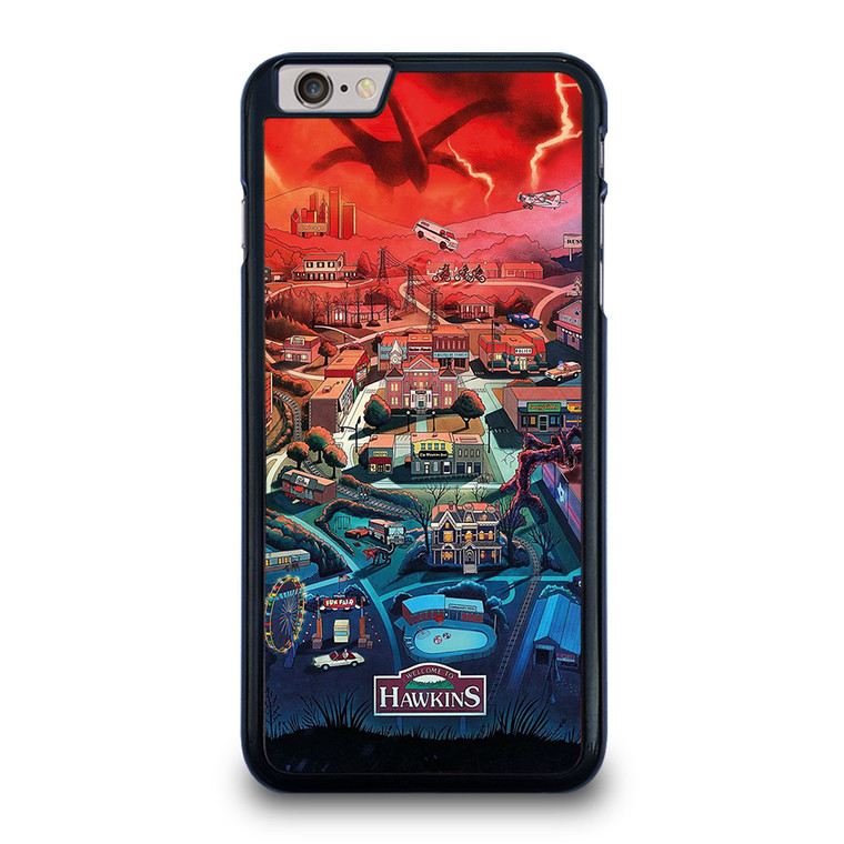 STRANGER THINGS WELCOME TO HAWKINS CARTOON iPhone 6 / 6S Plus Case