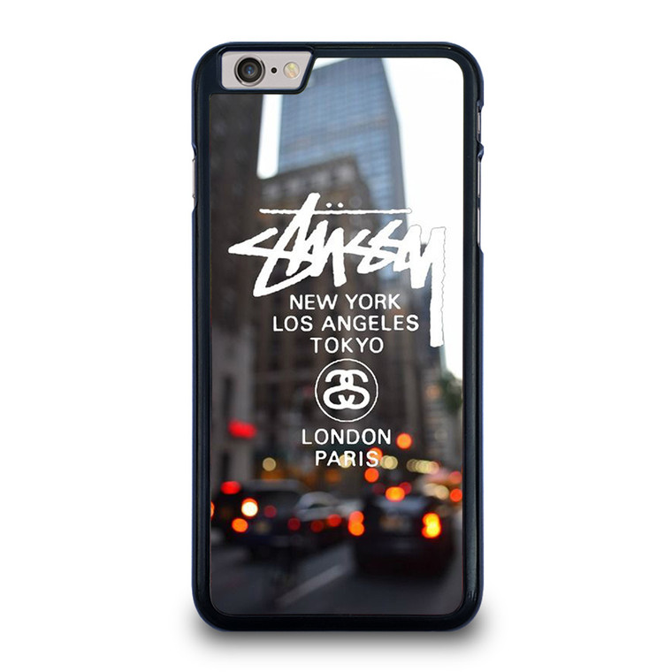 STUSSY NEW YORK LA TOKYO LONDON PARIS iPhone 6 / 6S Plus Case