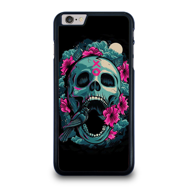 SUGAR SKULL FLOWERS TATTOO iPhone 6 / 6S Plus Case