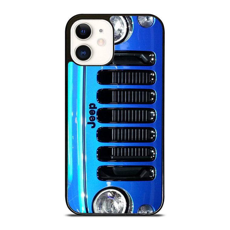 JEEP WRANGLER POLAR FRONT BLUE iPhone 12 Case