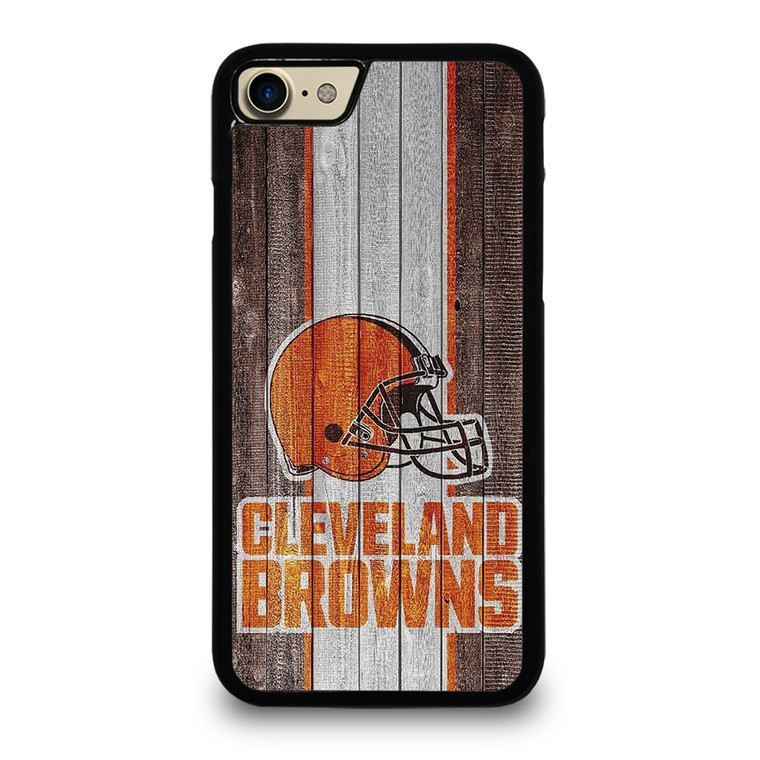 CLEVELAND BROWN WOODEN ICON iPhone 7 Case