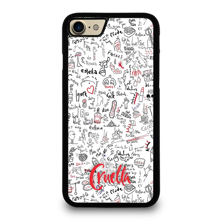 CRUELLA DEVILLE GRAFFITY iPhone 7 Case