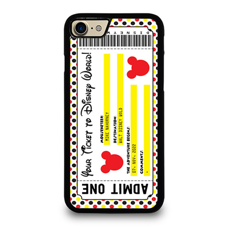 DISNEY WORLD TICKET iPhone 7 Case