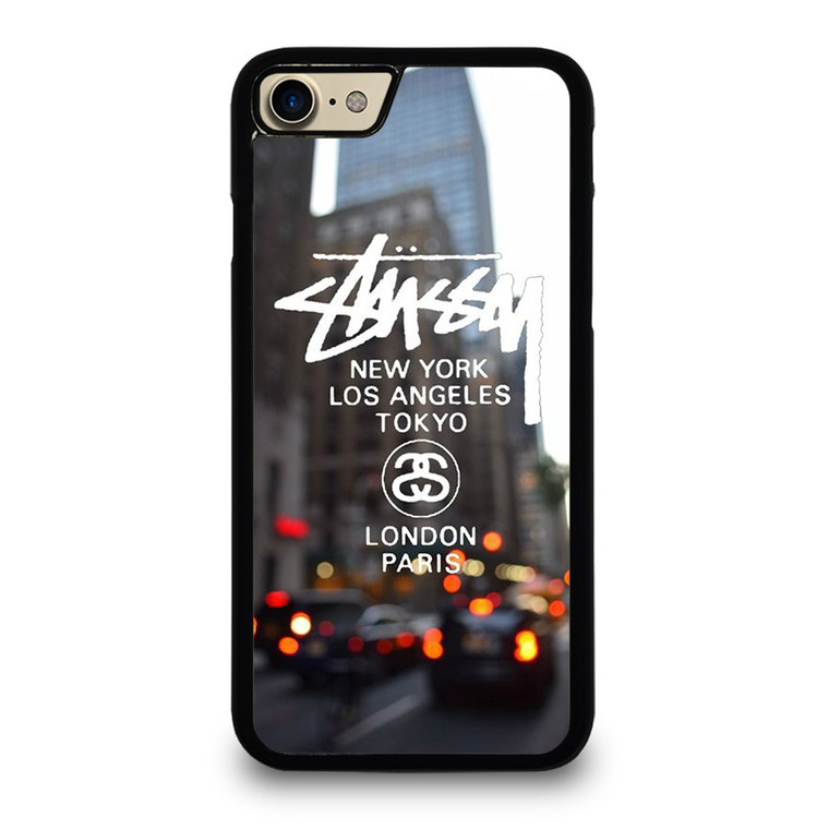 STUSSY NEW YORK LA TOKYO LONDON PARIS iPhone 7 Case STUSSY NEW YORK LA TOKYO LONDON PARIS iPhone 7 Case