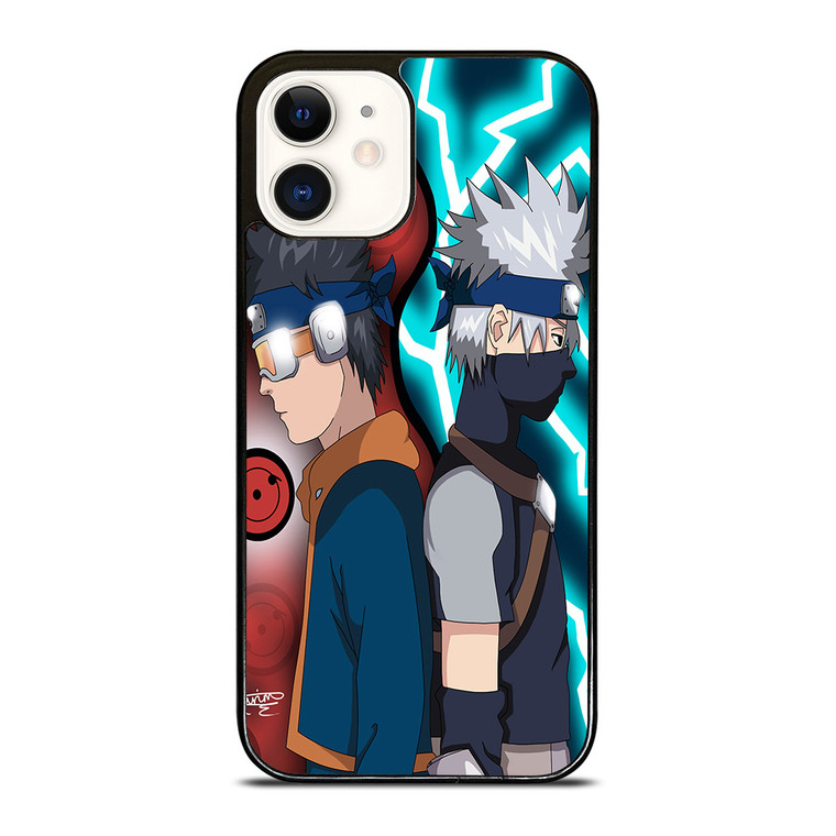 KAKASHI AND OBITO KIDS iPhone 12 Case