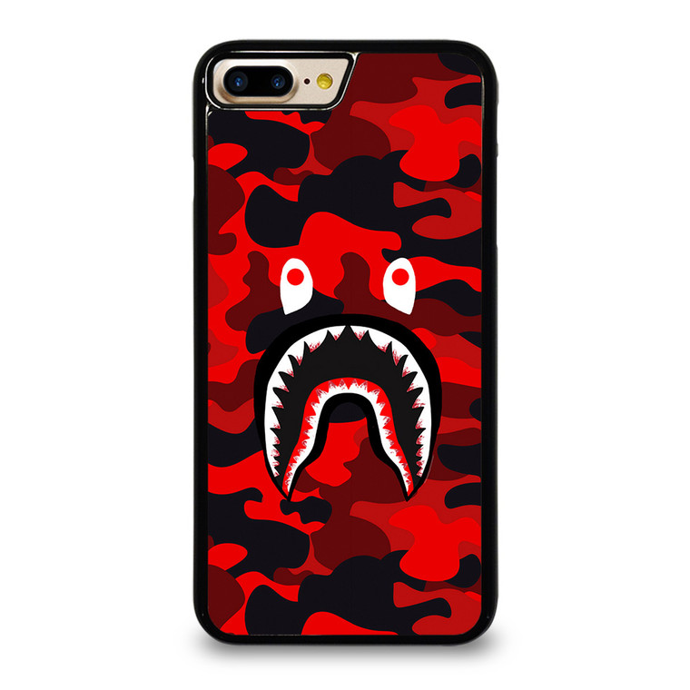 CAMO BAPE RED iPhone 7 Plus Case