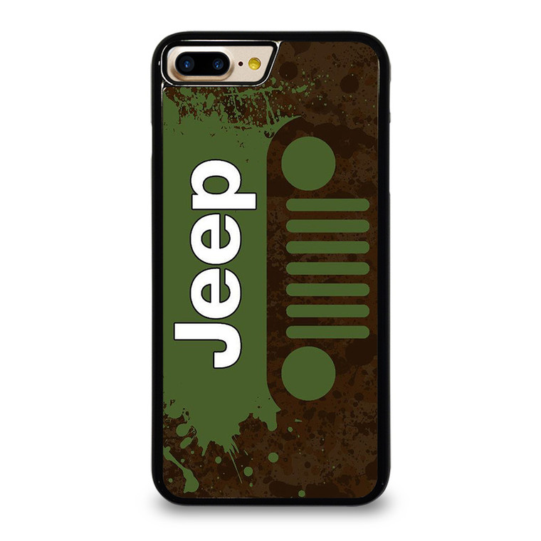 JEEP WRANGLER LOGO GREEN iPhone 7 Plus Case