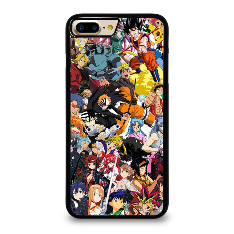 MANGA CHARACTERS CROSSOVER ANIME iPhone 7 Plus Case