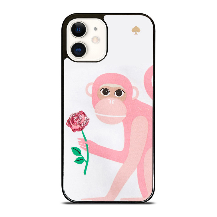 KATE SPADE MONKEY APPLIQUE iPhone 12 Case