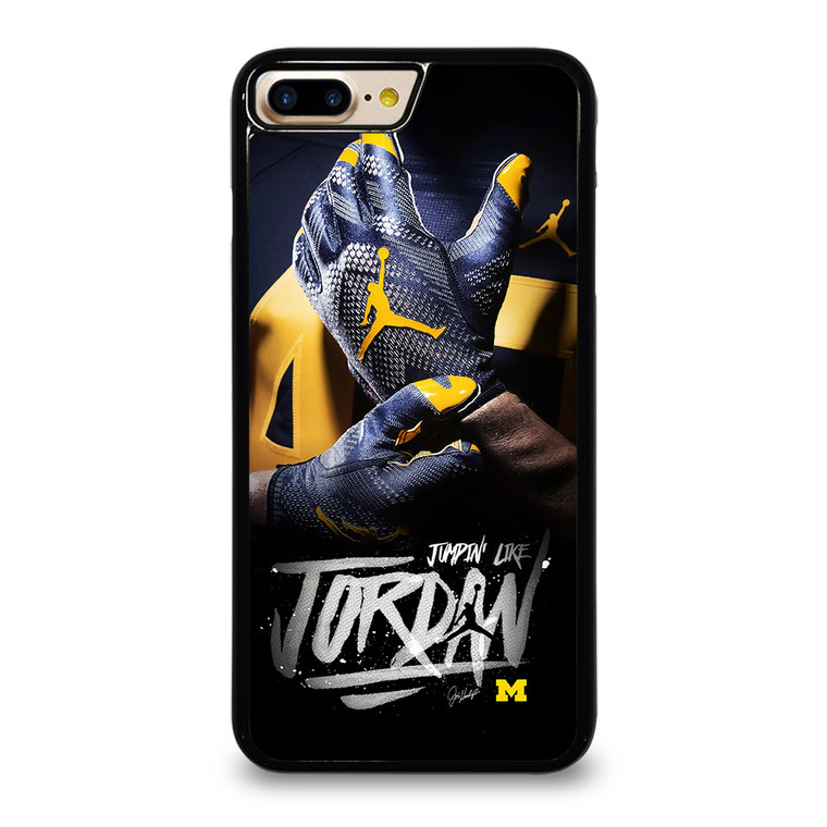 UNIVERSITY OF MICHIGAN AIR JORDAN iPhone 7 Plus Case