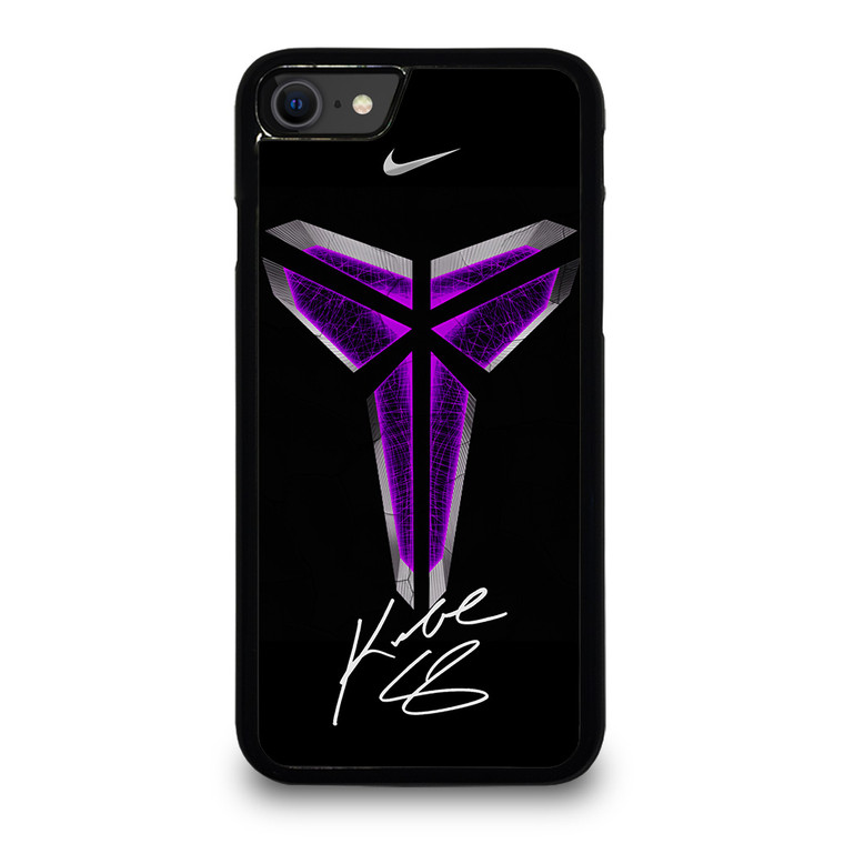 BLACK MAMBA KOBE BRYANT LOGO iPhone SE 2020 Case