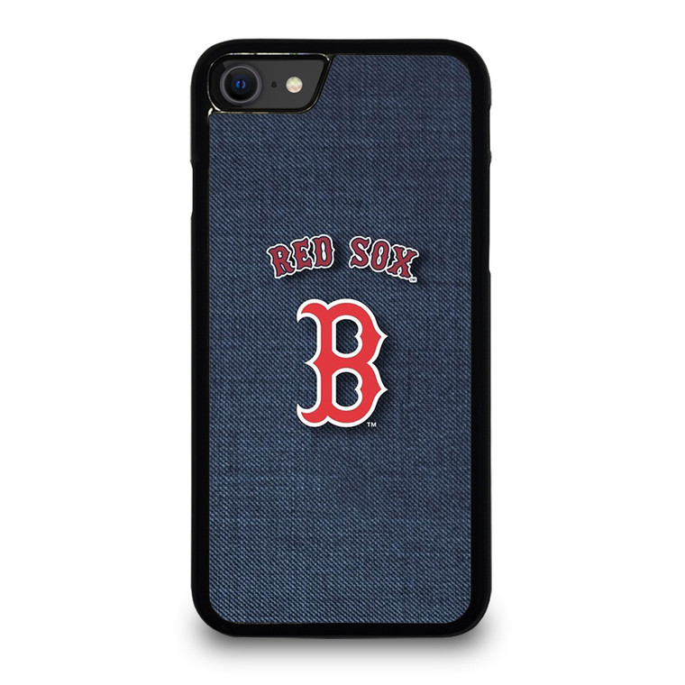 BOSTON RED SOX LOGO JEANS iPhone SE 2020 Case