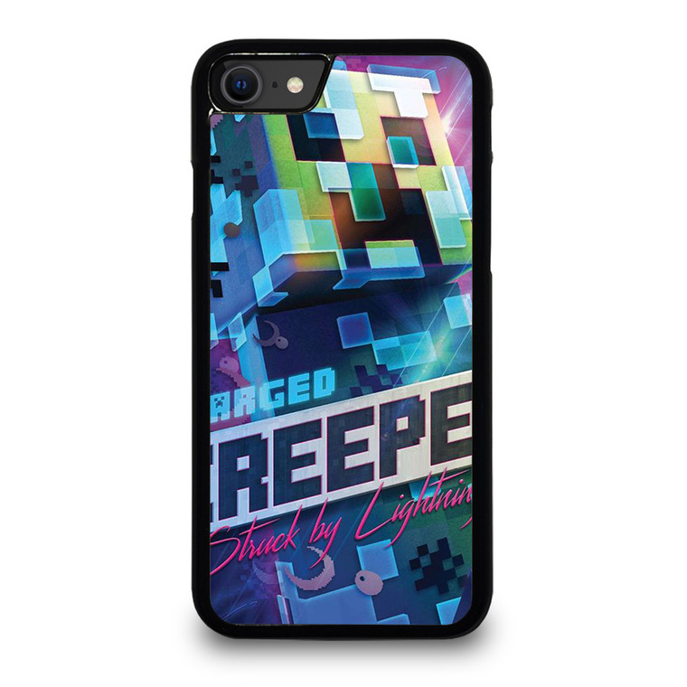 CHARGED CREEPER MINECRAFT iPhone SE 2020 Case