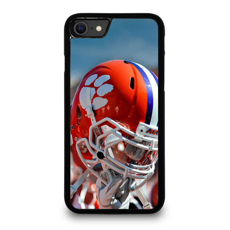 CLEMSON TIGERS ICON ON HELMET iPhone SE 2020 Case