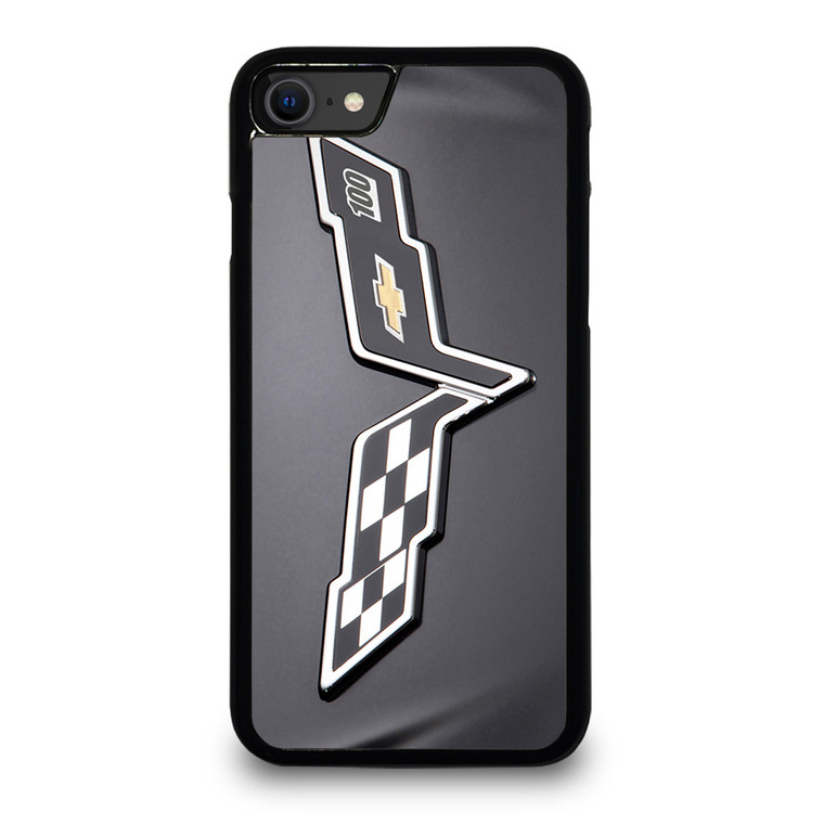 CORVETTE CHEVY LOGO EMBLEM iPhone SE 2020 Case