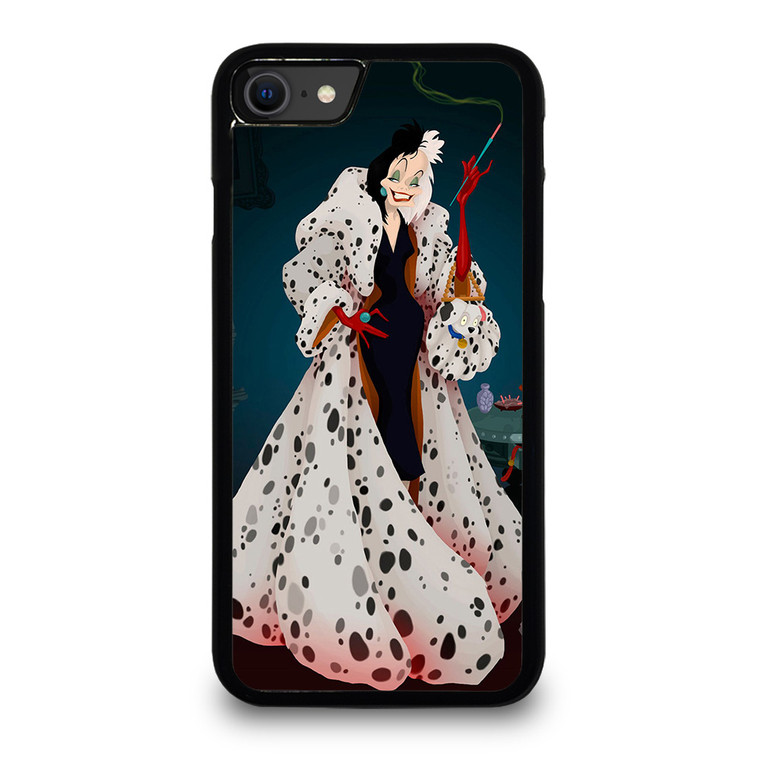CRUELLA DE VIL 101 DALMATIAN DISNEY iPhone SE 2020 Case