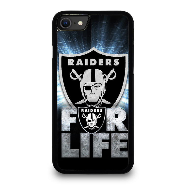 LAS VEGAS RAIDERS FOOTBALL LOGO iPhone SE 2020 Case