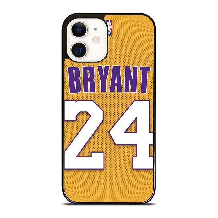 KOBE BRYANT JERSEY 24 iPhone 12 Case