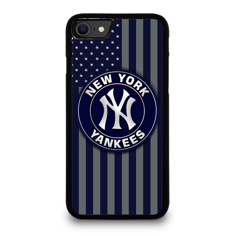 NEW YORK YANKEES BASEBALL USA FLAG iPhone SE 2020 Case