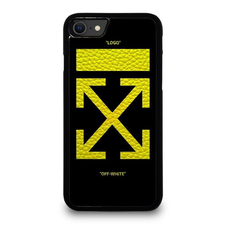 OFFWHITE LOGO YELLOW iPhone SE 2020 Case