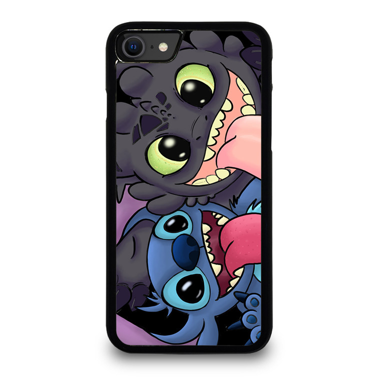 STITCH AND TOOTHLESS CARTOON iPhone SE 2020 Case