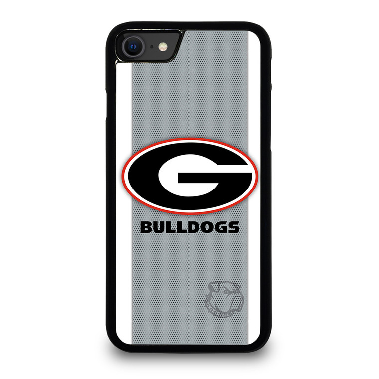 UNIVERSITY GEORGIA BULLDOGS FOOTBALL LOGO iPhone SE 2020 Case