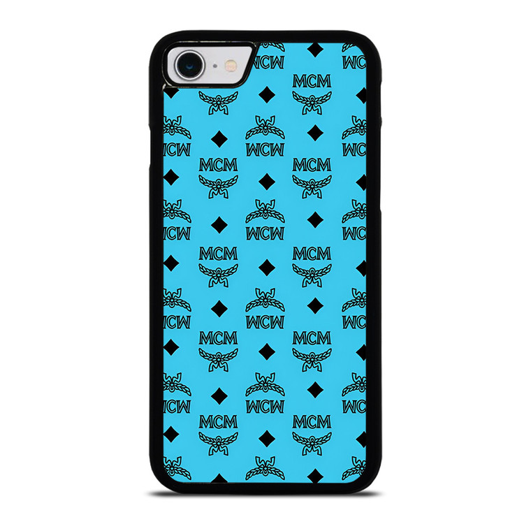 MCM WORLDWIDE ICON BLUE iPhone SE 2022 Case