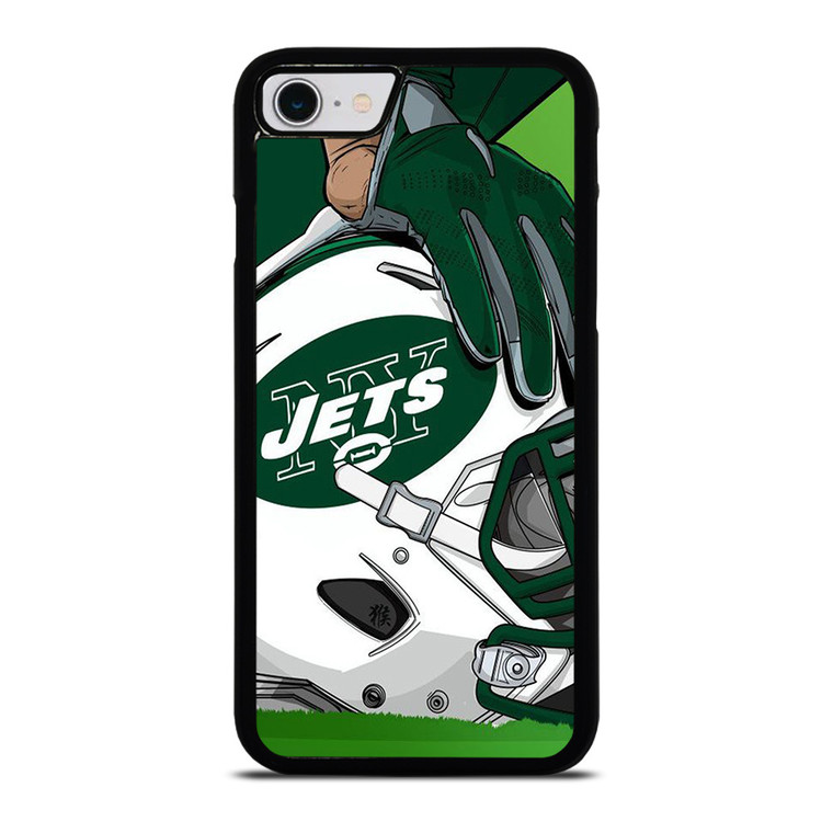 NEW YORK JETS HELMET LOGO iPhone SE 2022 Case