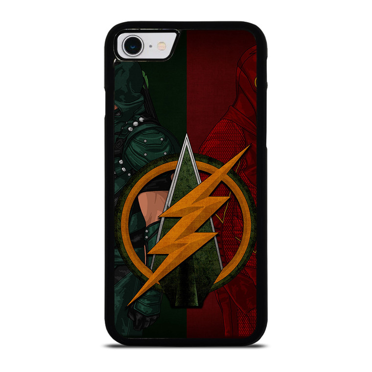 THE FLASH GREEN ARROW LOGO DC iPhone SE 2022 Case