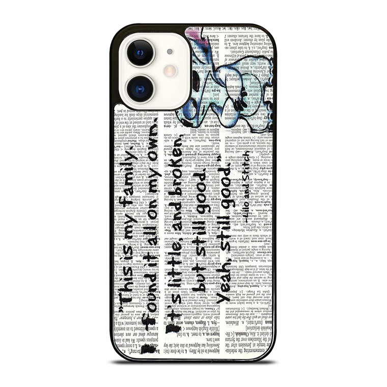 LILO AND STITCH QUOTES Disney iPhone 12 Case