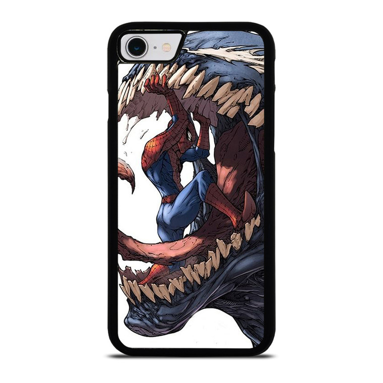 VENOM VS SPIDERMAN MARVEL CARTOON iPhone SE 2022 Case