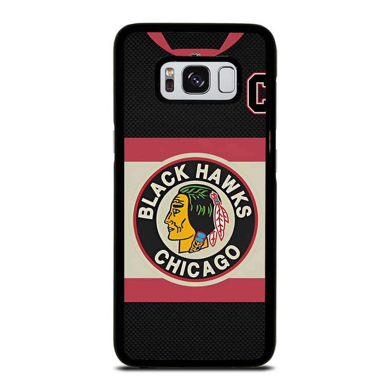 CHICAGO BLACKHAWKS FOOTBALL JERSEY Samsung Galaxy S8 Case
