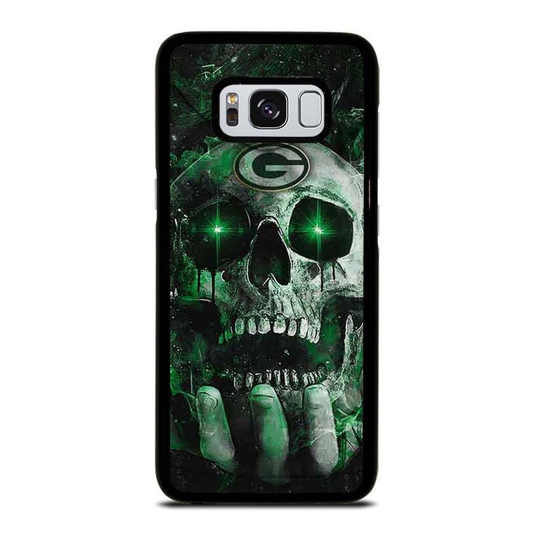 GREEN BAY PACKERS FOOTBALL SKULL SYMBOL Samsung Galaxy S8 Case