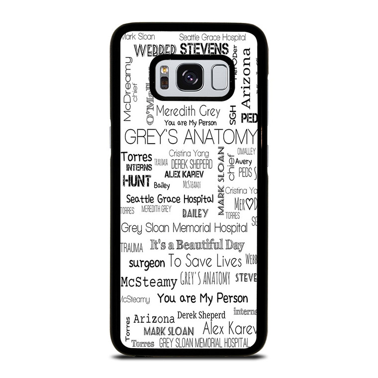 GREY'S ANATOMY STORY Samsung Galaxy S8 Case